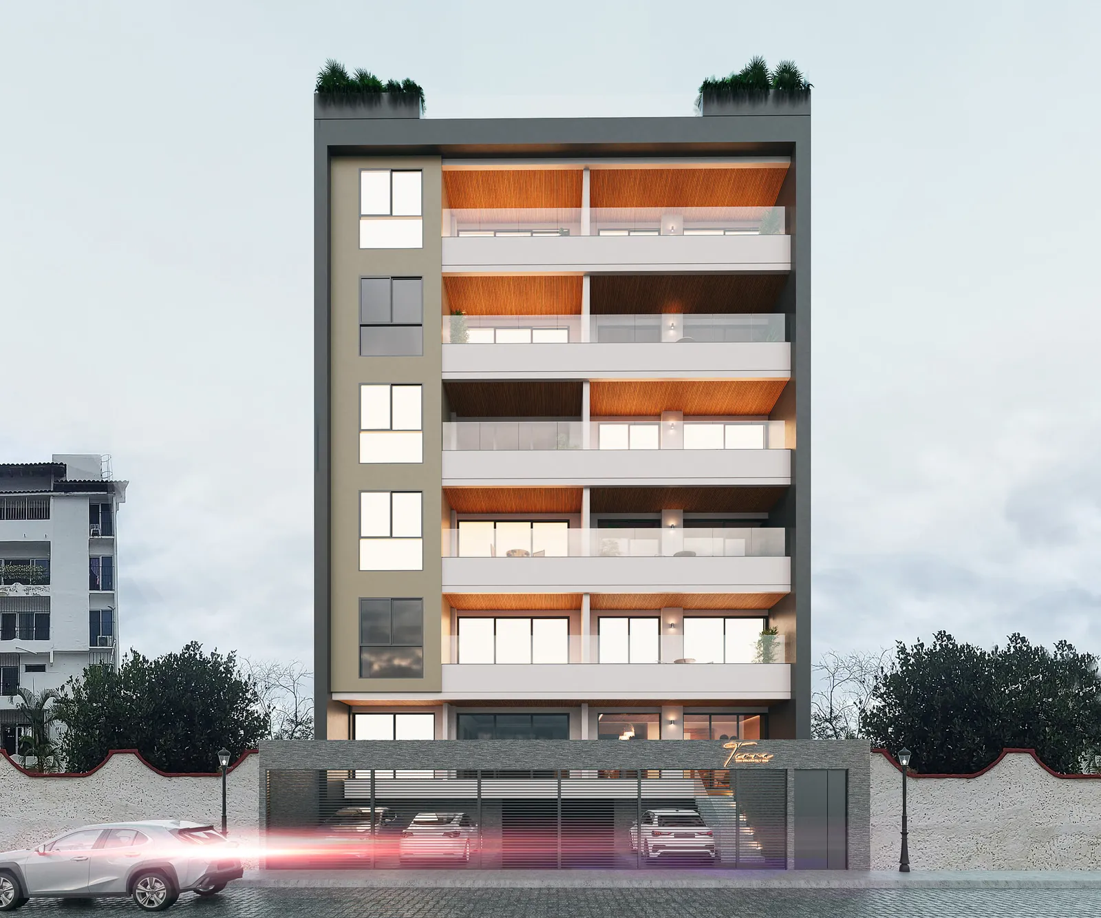 Edificio Terra 242 en Puerto Vallarta con ventanería de aluminio